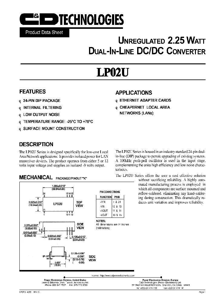 LP02U12S09_1266722.PDF Datasheet