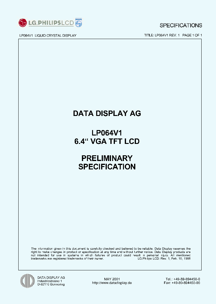 LP064V1_1266727.PDF Datasheet