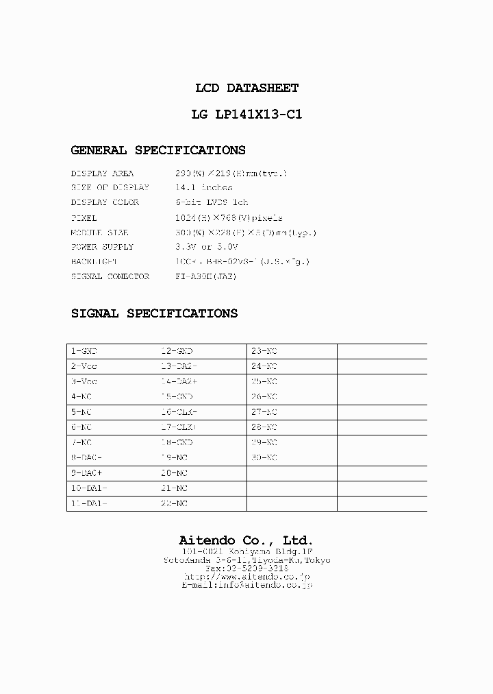 LP141X13-C1_1266734.PDF Datasheet