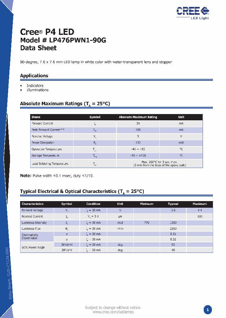 LP476PWN1-90G_1266906.PDF Datasheet