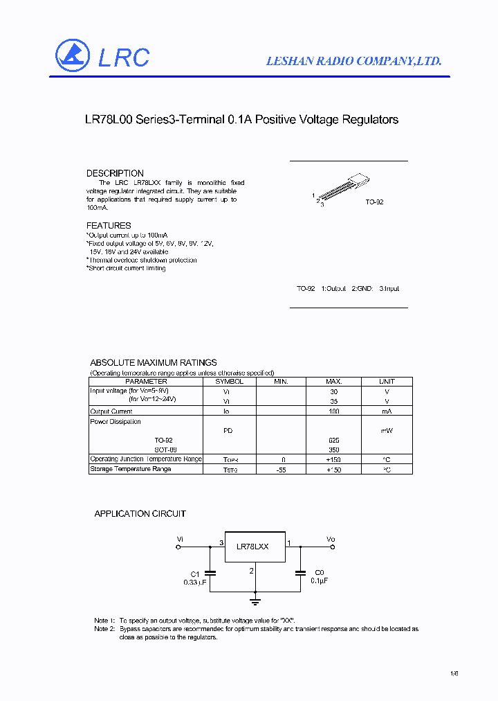 LR78L00_1267163.PDF Datasheet
