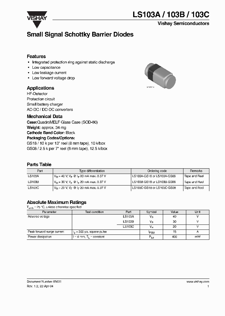 LS103C-GS18_1267185.PDF Datasheet