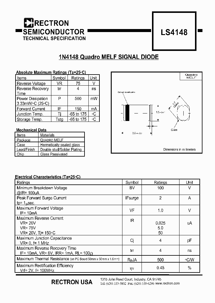 LS4148_1158677.PDF Datasheet