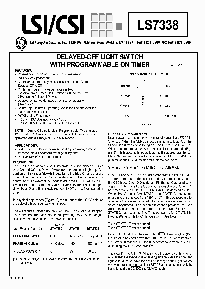 LS7338_1267269.PDF Datasheet