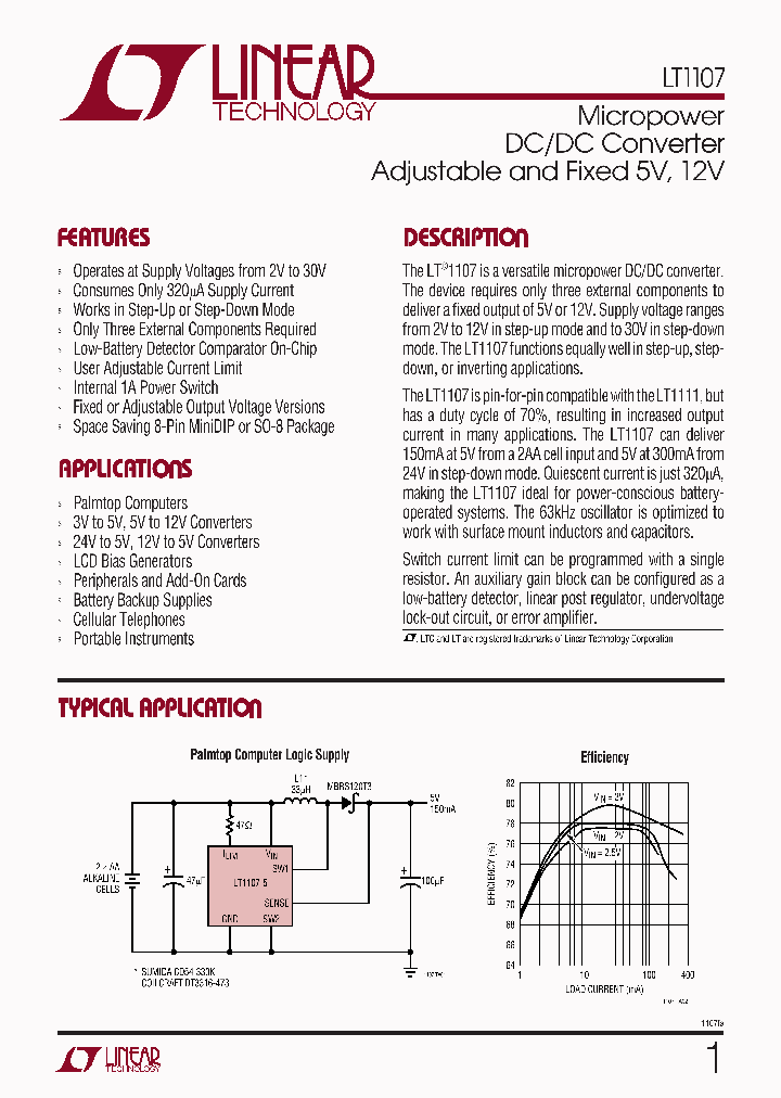 LT1107IS8_1037707.PDF Datasheet
