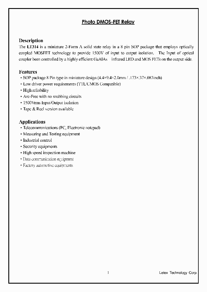 LT314_1267815.PDF Datasheet