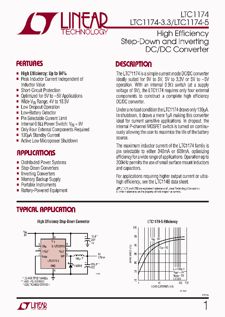 LTC1174HVIS8_1079538.PDF Datasheet