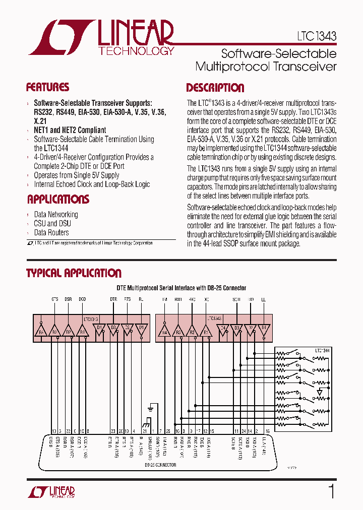 LTC1343CGW_1059395.PDF Datasheet