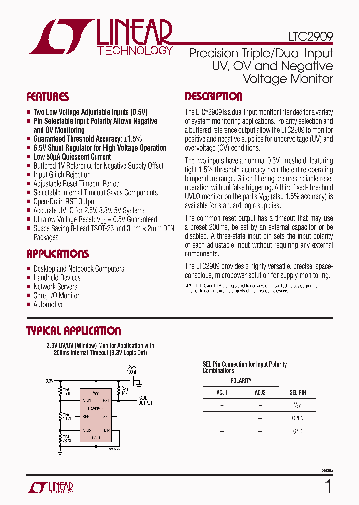 LTC2909ITS8-5_1268218.PDF Datasheet
