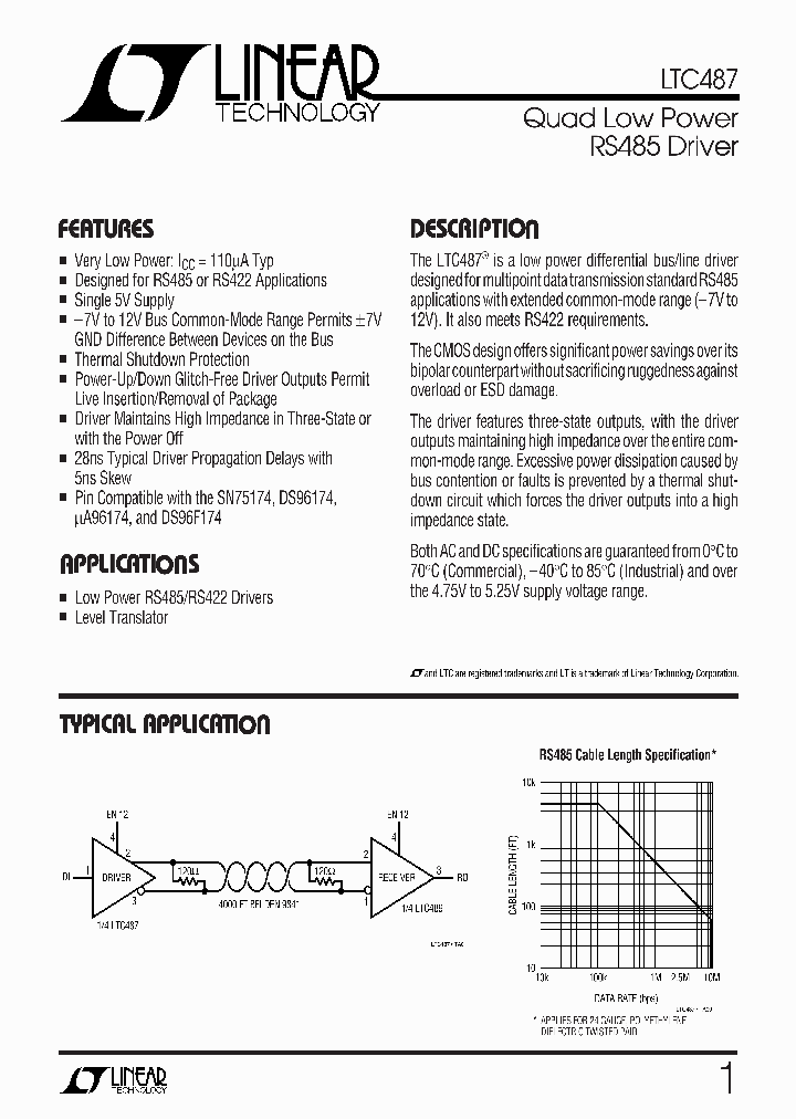 LTC487CSW_1078948.PDF Datasheet
