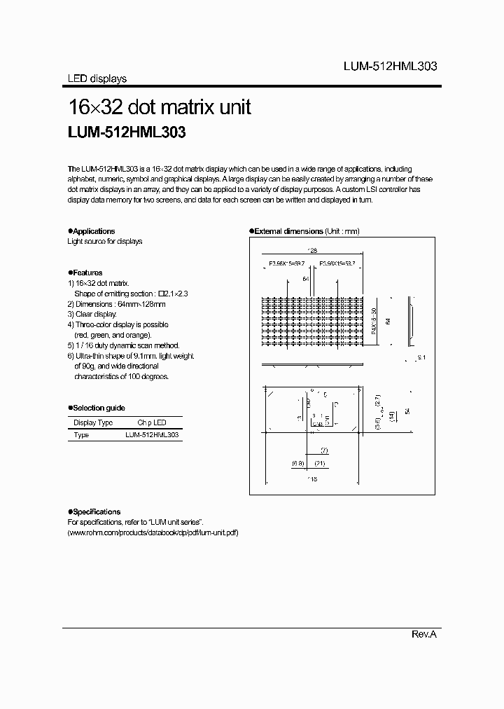 LUM-512HML303_1268483.PDF Datasheet