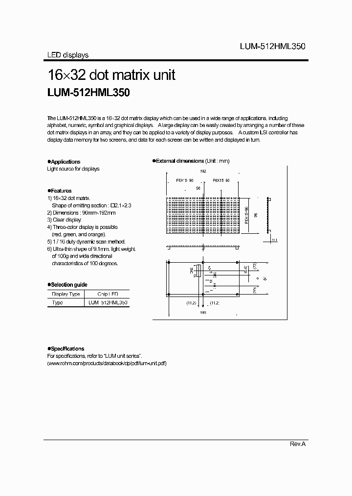 LUM-512HML350_1268485.PDF Datasheet