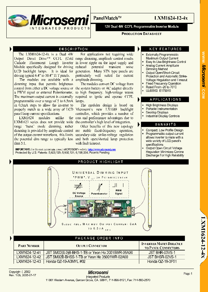 LXM1624-12-4X_1268787.PDF Datasheet