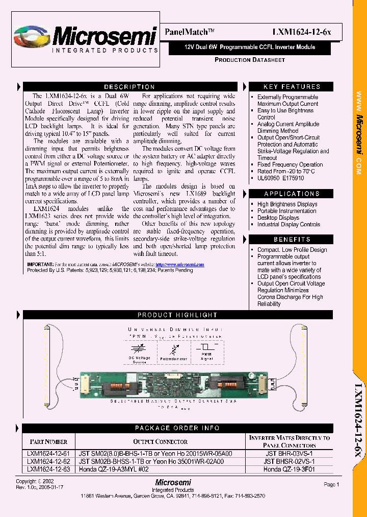 LXM1624-12-6X_1268788.PDF Datasheet