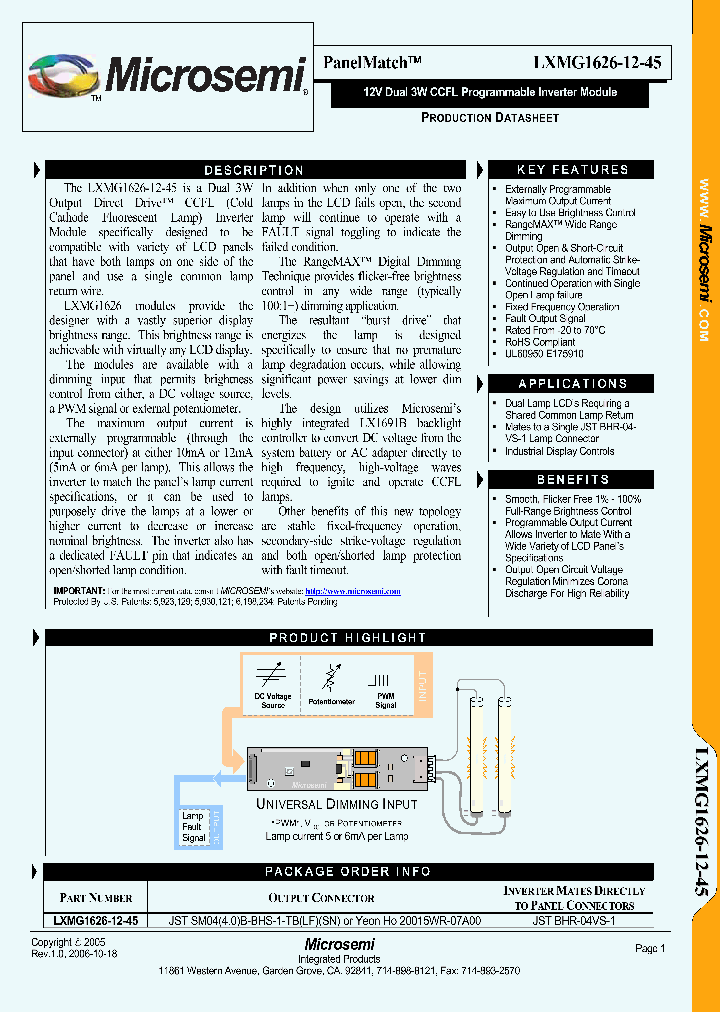 LXMG1626-12-45_1268823.PDF Datasheet