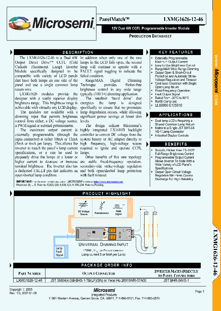 LXMG1626-12-46_1268824.PDF Datasheet