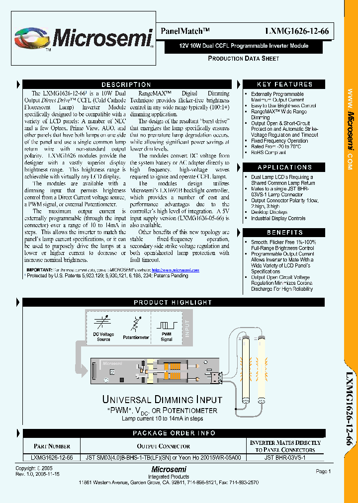 LXMG1626-12-66_1268827.PDF Datasheet