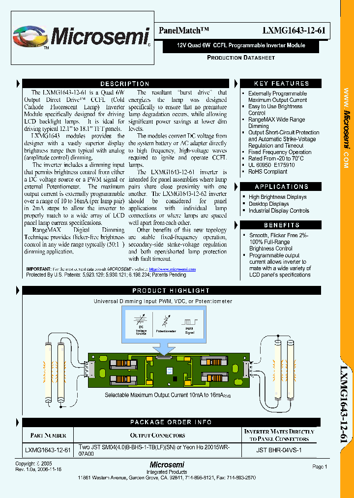 LXMG1643-12-61_1268829.PDF Datasheet