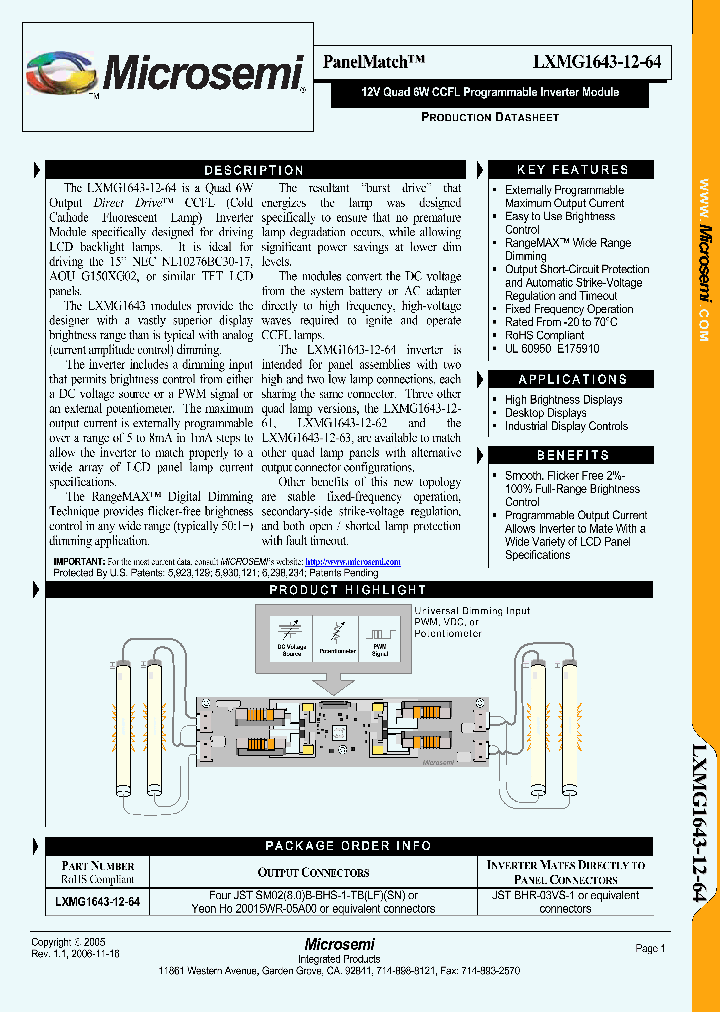 LXMG1643-12-64_1268832.PDF Datasheet