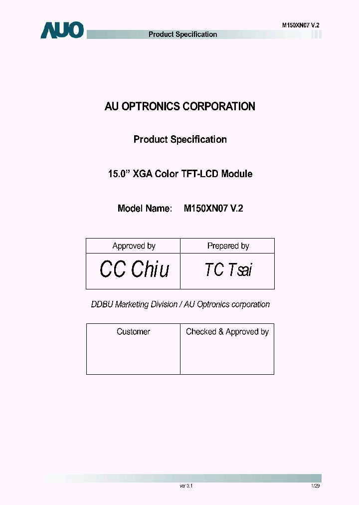 M150XN0707_1268948.PDF Datasheet