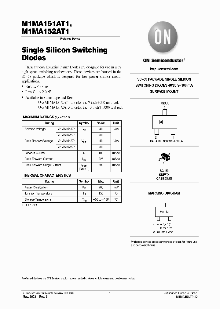 M1MA152AT1_1094893.PDF Datasheet