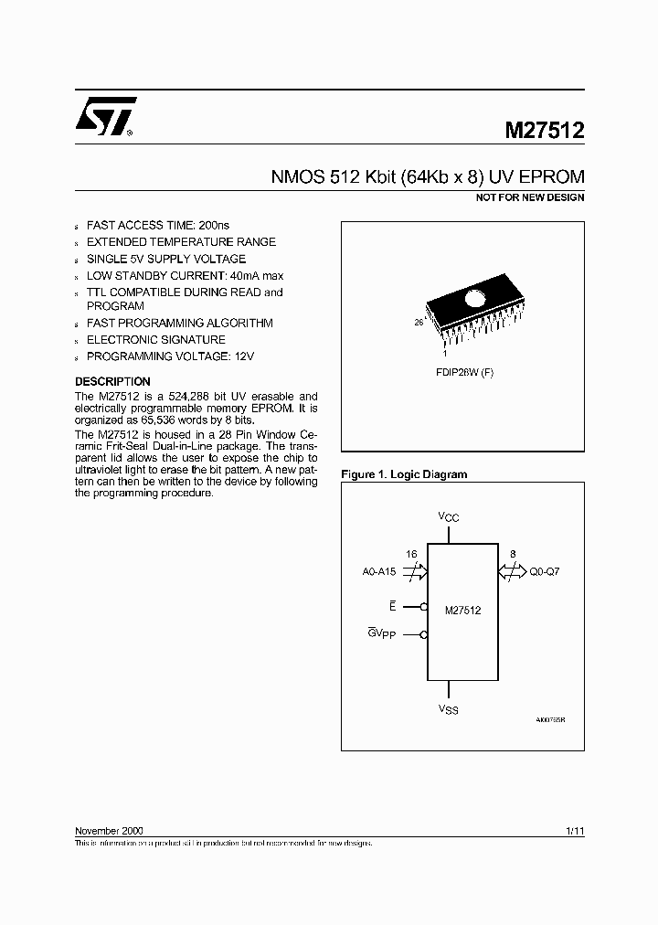 M27512_864981.PDF Datasheet