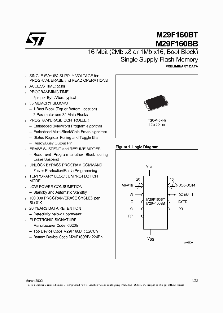 M29F160BT70N6T_1269217.PDF Datasheet
