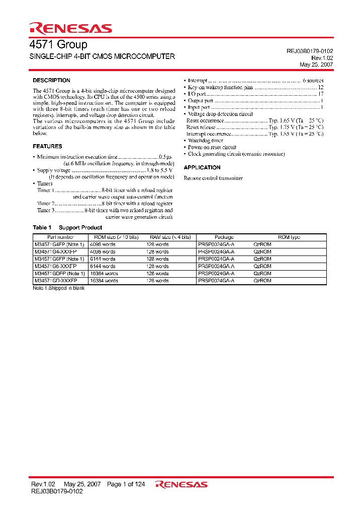 M34571GDFP_1269328.PDF Datasheet