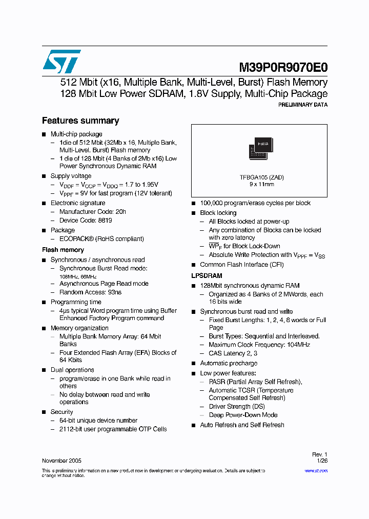 M39P0R9070E0ZADF_1269560.PDF Datasheet