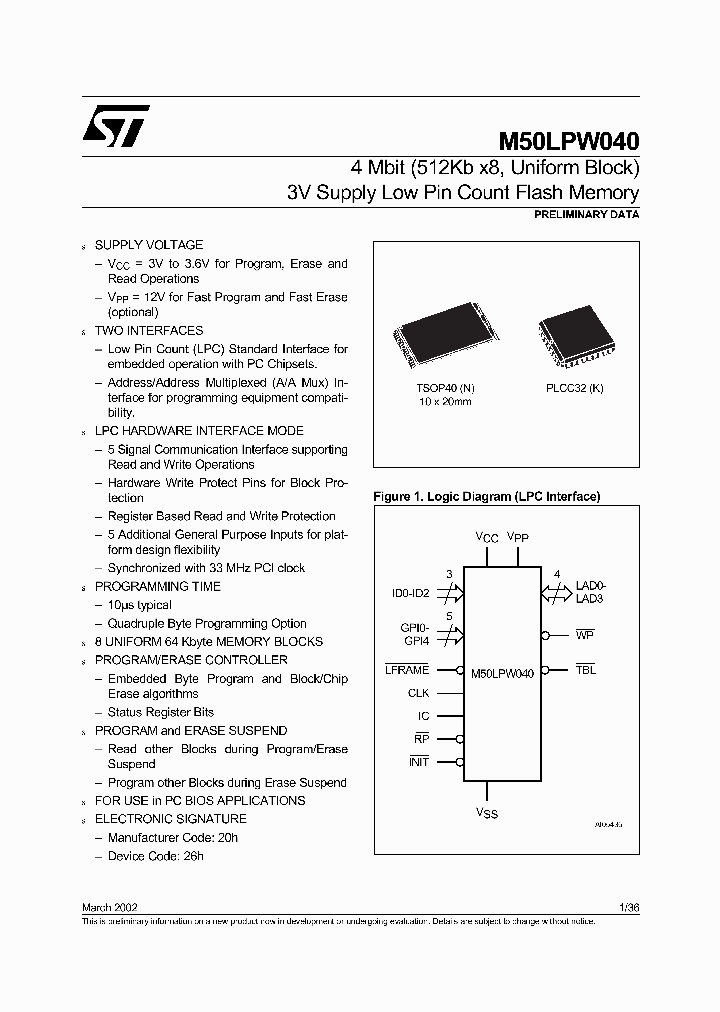 M50LPW040N5T_1269756.PDF Datasheet