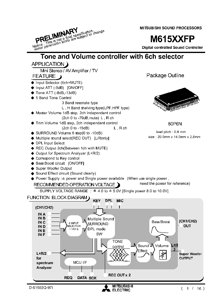 M615XXFP_1270269.PDF Datasheet
