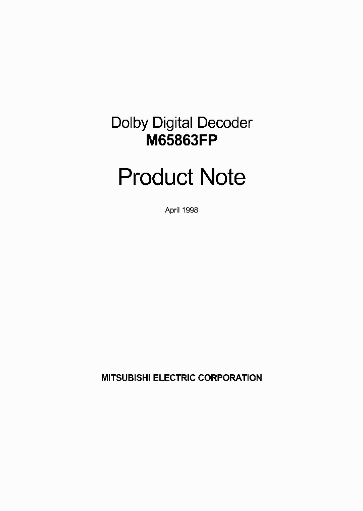 M65863FP_1270450.PDF Datasheet