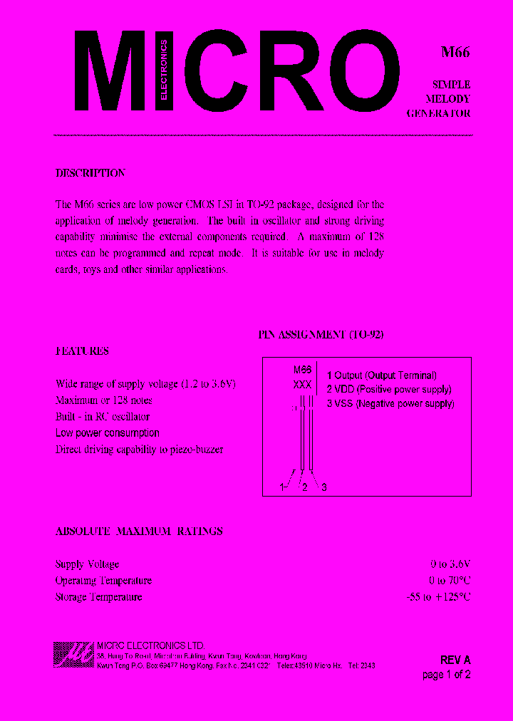 M66_1270452.PDF Datasheet