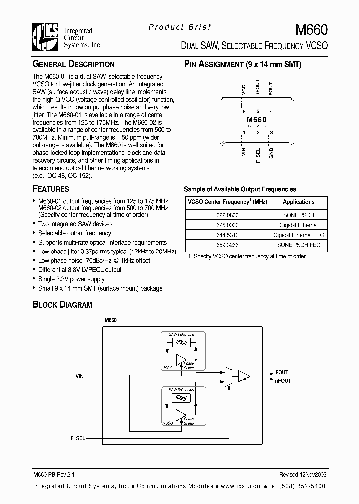 M660_1270453.PDF Datasheet