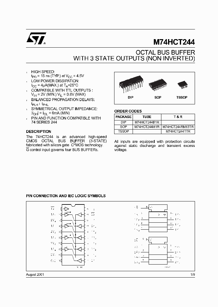 M74HCT244TTR_1270896.PDF Datasheet
