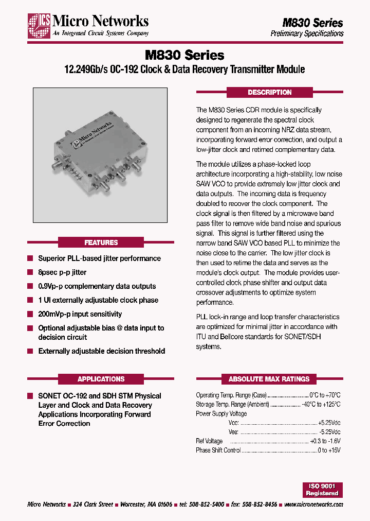 M830_1271007.PDF Datasheet