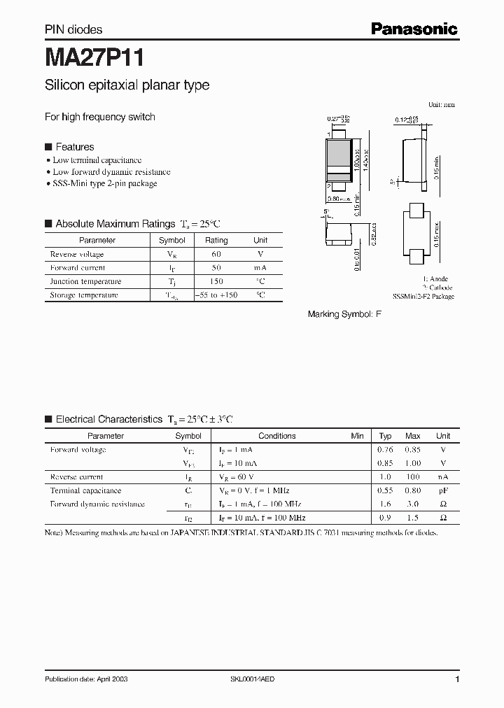 MA27P11_1271155.PDF Datasheet