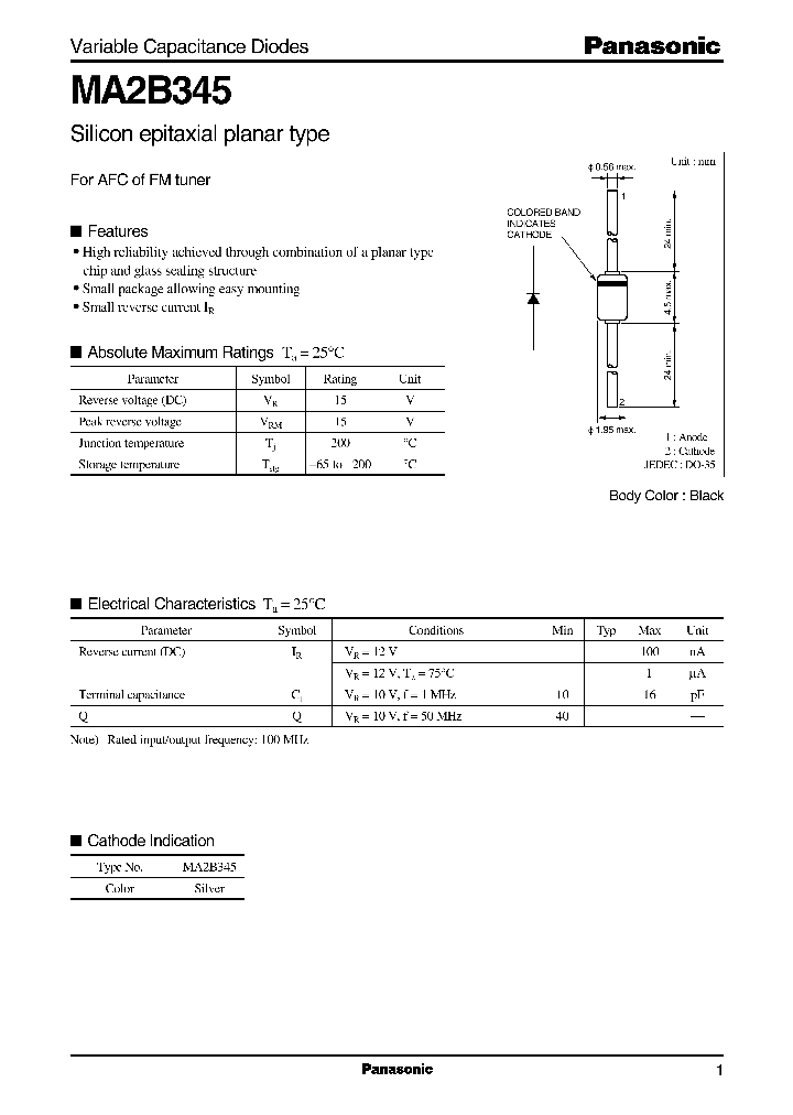MA2B345_1271167.PDF Datasheet