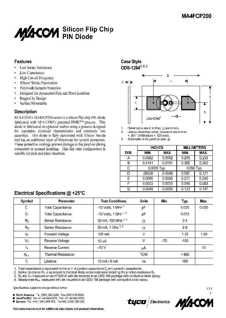 MA4FCP200_1271450.PDF Datasheet