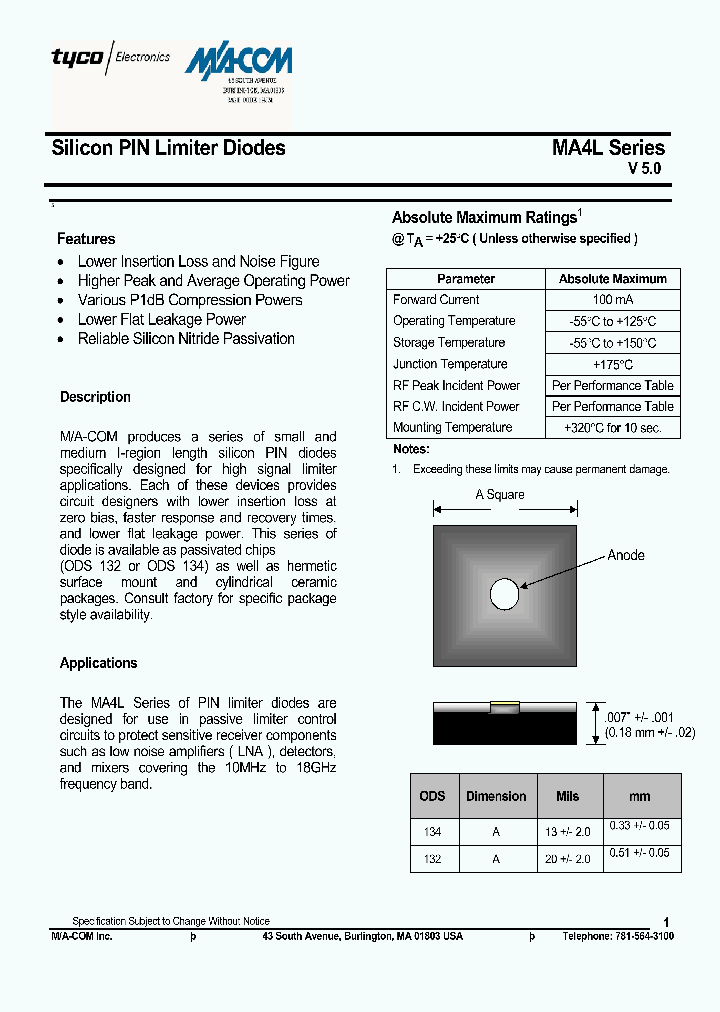 MA4L1_1271455.PDF Datasheet