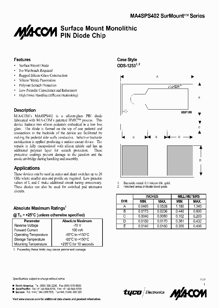 MA4SPS402_1271473.PDF Datasheet