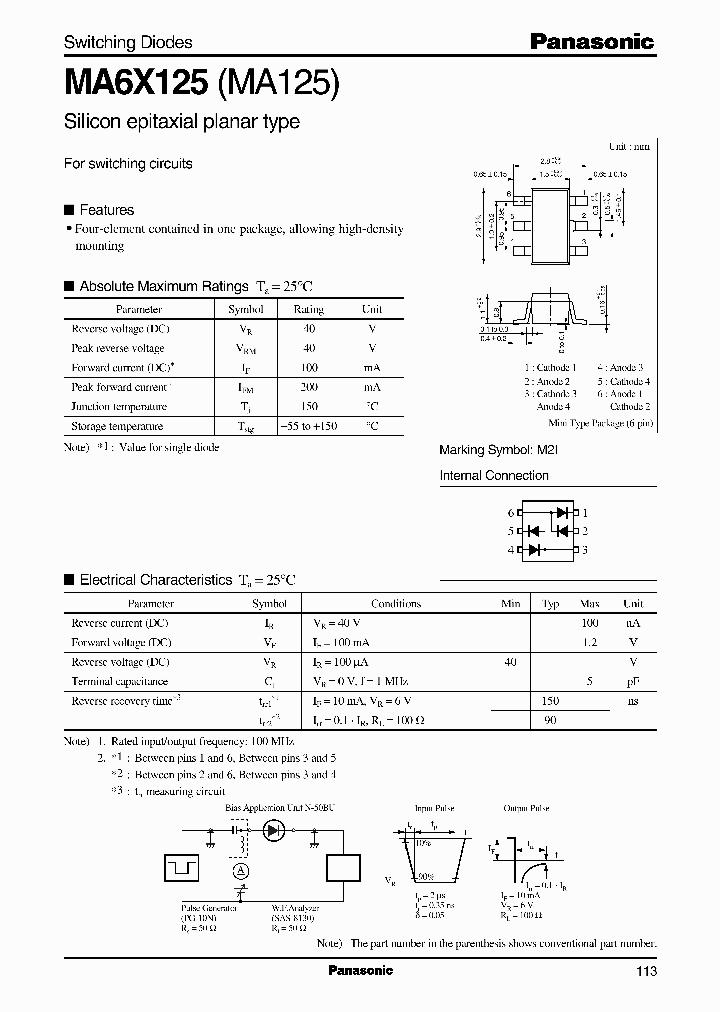 MA6X125_1271535.PDF Datasheet