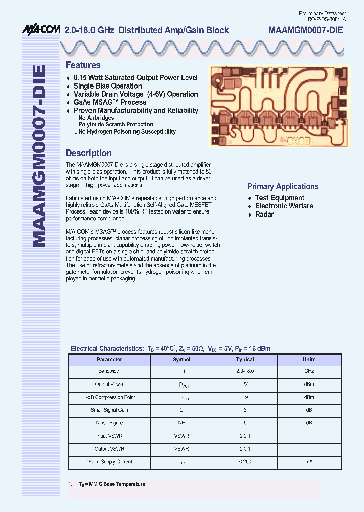 MAAMGM0007-DIE_1271625.PDF Datasheet