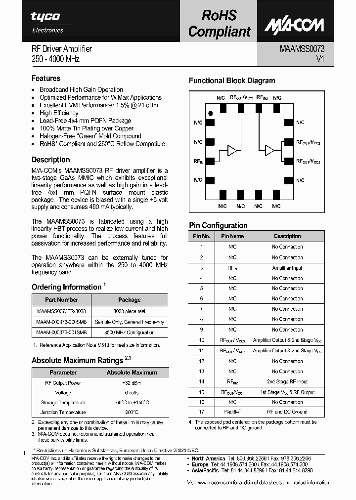 MAAMSS0073TR-3000_1271651.PDF Datasheet