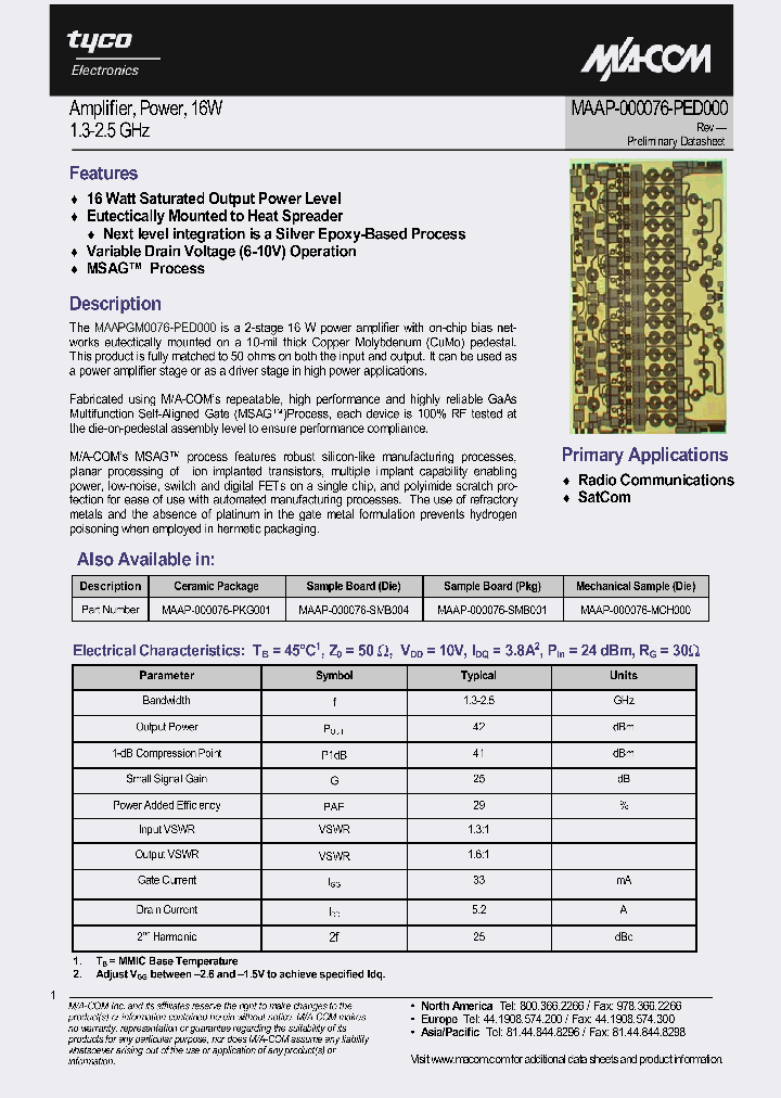 MAAP-000076-PKG001_1022438.PDF Datasheet