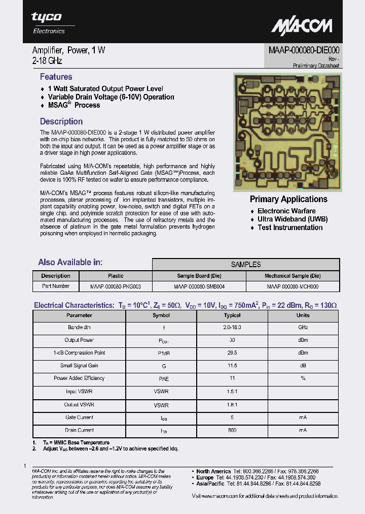 MAAP-000080-PKG003_1022441.PDF Datasheet