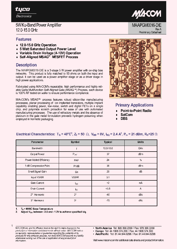 MAAPGM0016-DIE_1271667.PDF Datasheet