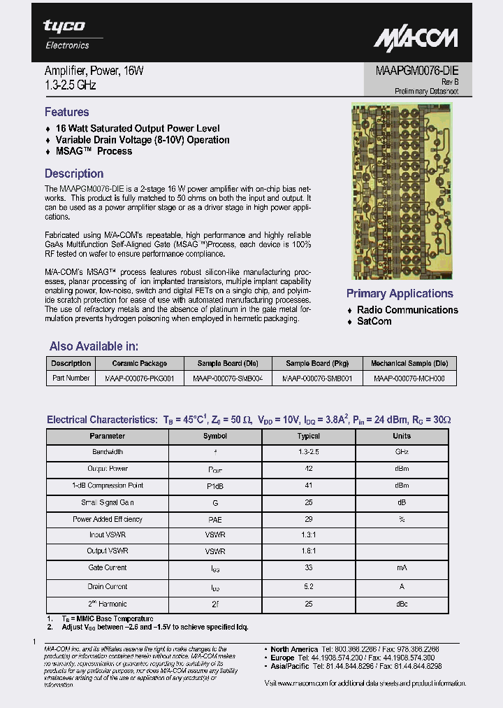 MAAPGM0076-DIE_1271698.PDF Datasheet
