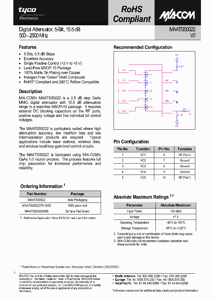 MAATSS0022TR-3000_1271729.PDF Datasheet