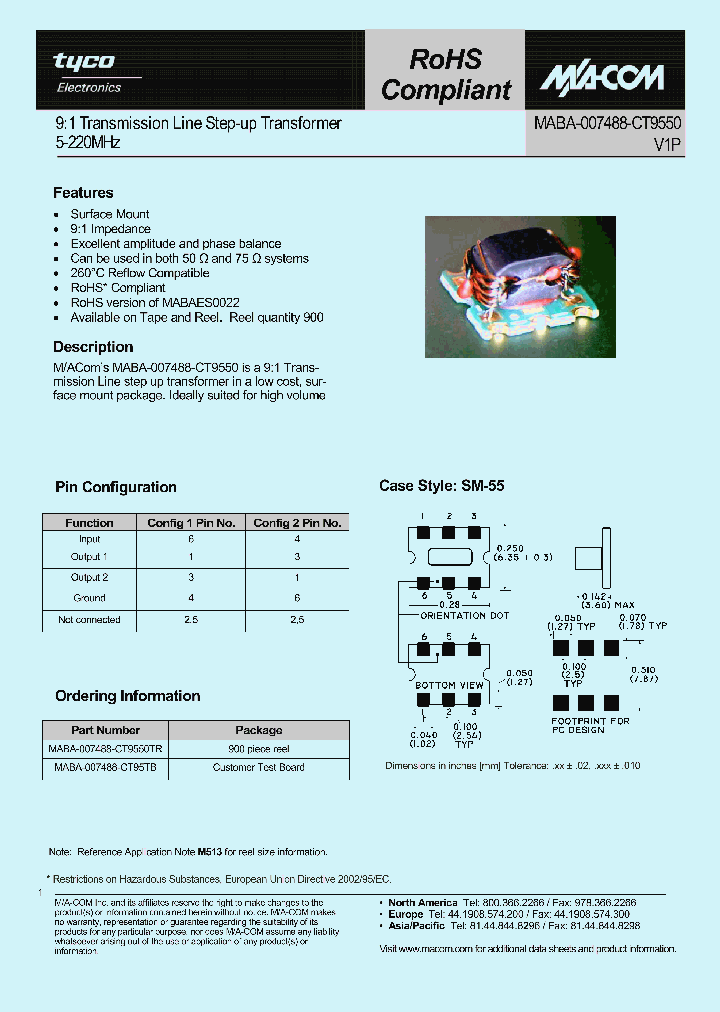MABA-007488-CT9550_1150434.PDF Datasheet